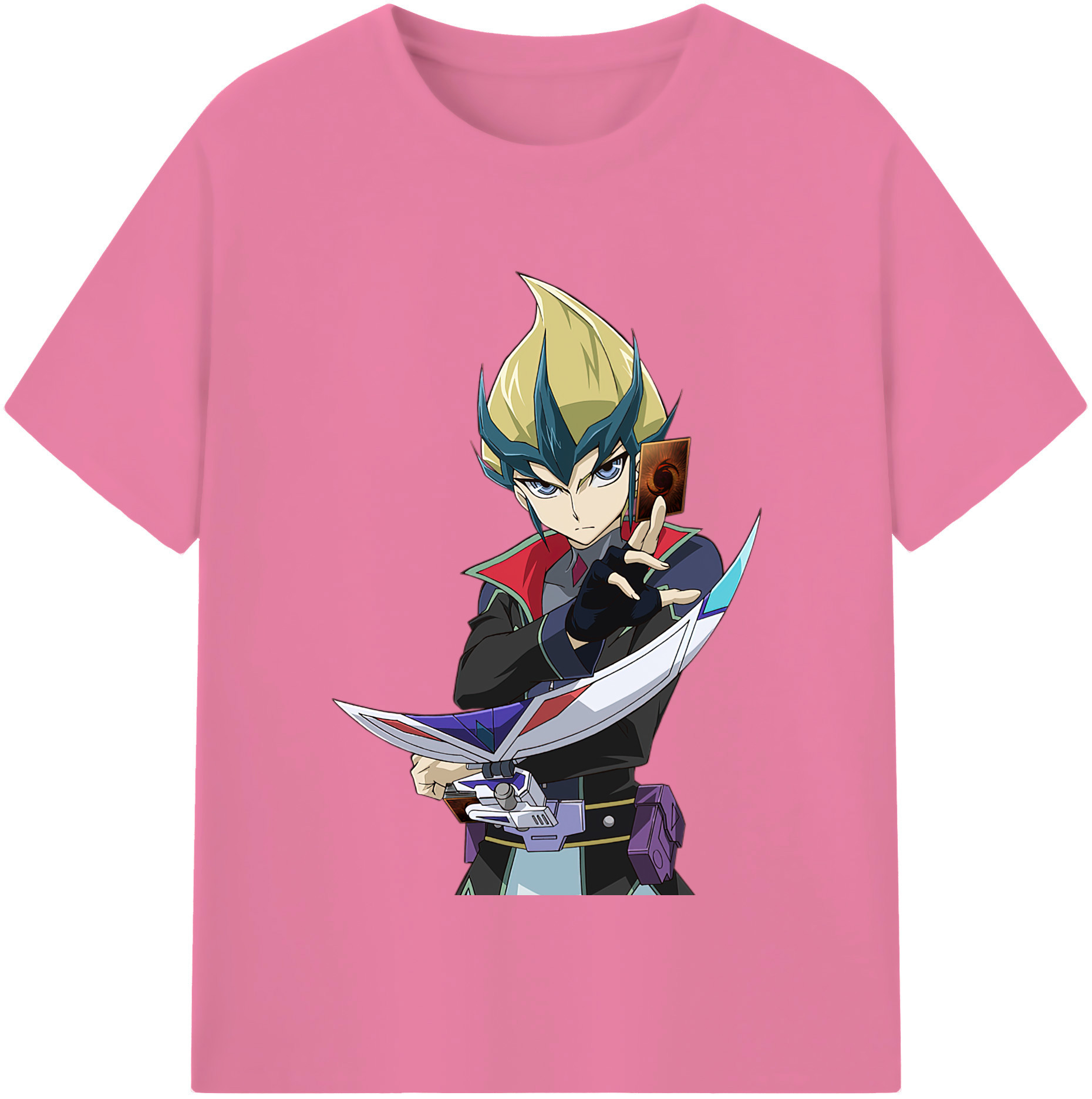 （画像用） 遊☆戯☆王 Yu-Gi-Oh! 綿100％半袖Tシャツ（フロントプリント）